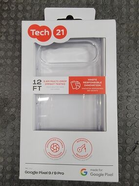 Tech21 Clear case for Google Pixel 9, 9 Pro